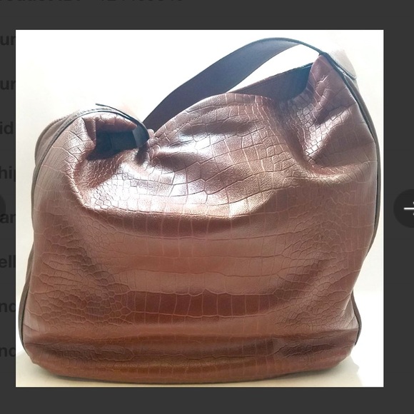 Coach Mocha Leather Shoulder Bag - Picture 4 of 16